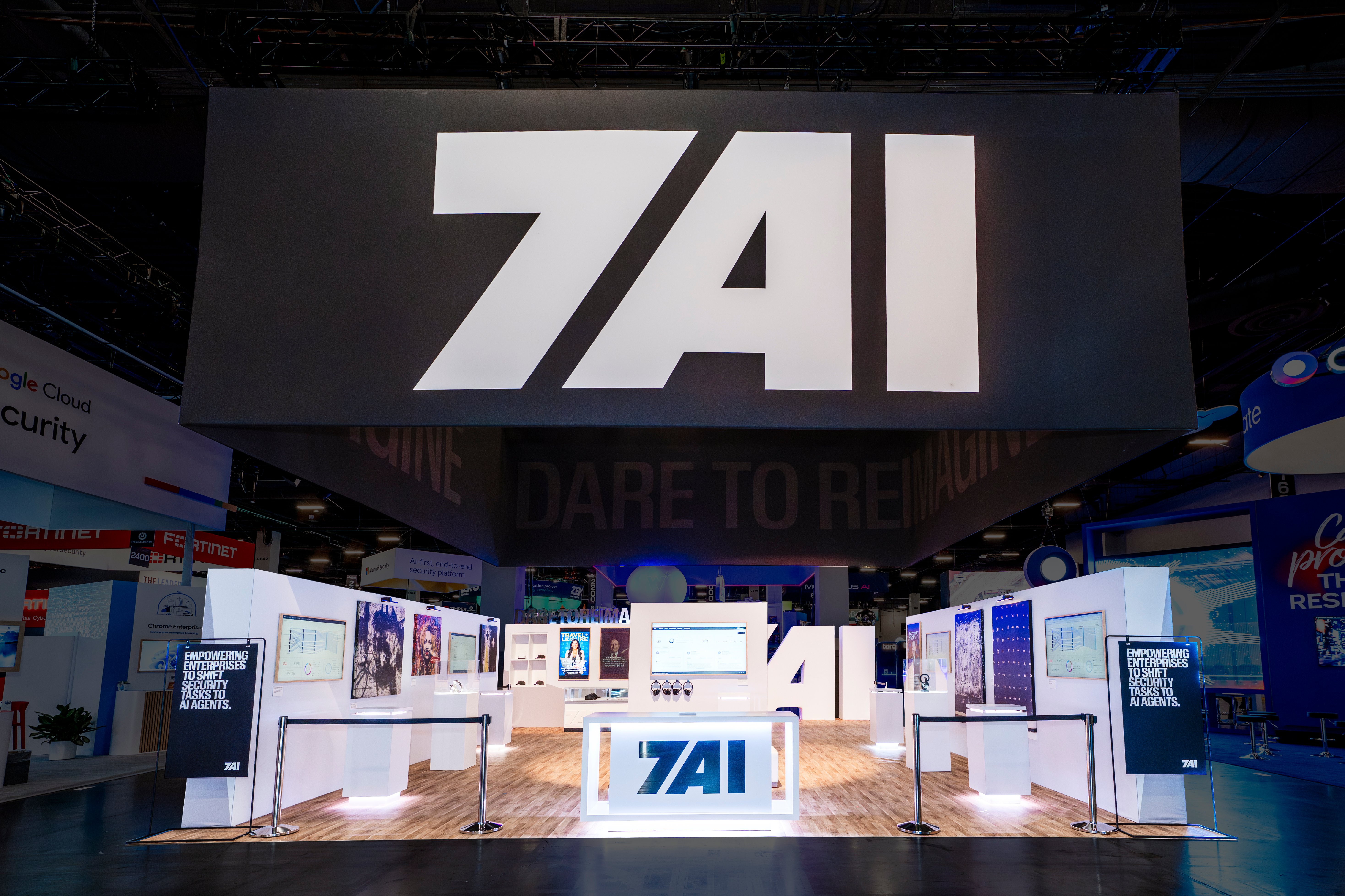 7AI booth at Black Hat
